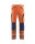 Hivis stretch trouser Orange/Marineblau (Blåkläder)