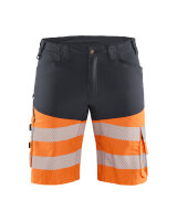 High Vis Shorts mit Stretch Mittelgrau/High Vis Orange...