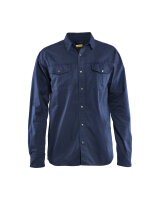 Baumwollhemd Marineblau (Blåkläder)