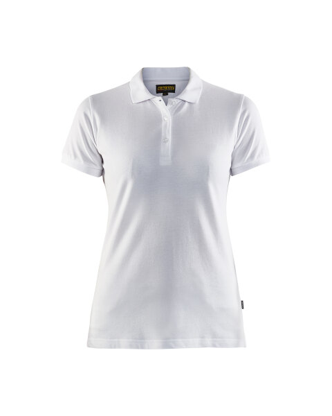 Damen Polo Shirt Weiß (Blåkläder)