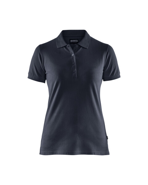 Damen Polo Shirt Dunkel Marineblau (Blåkläder)