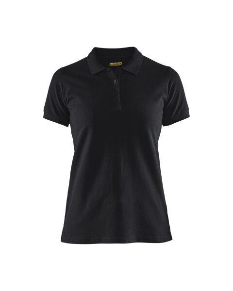 Damen Polo Shirt Schwarz (Blåkläder)