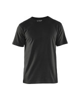 T-Shirt 5er-Pack Schwarz (Blåkläder)