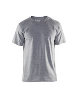 T-Shirt 5er-Pack Grau Melange (Blåkläder)