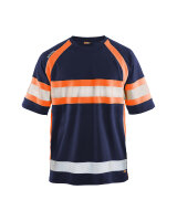 UV T-Shirt High Vis Marineblau/Orange (Blåkläder)