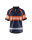 UV Polo Shirt High Vis Klasse 1 Marineblau/Orange (Blåkläder)