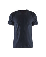 T-Shirt, V-Kragen Dunkel Marineblau (Blåkläder)