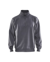 Sweater mit Half-Zip Grau (Blåkläder)