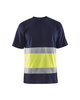 High Vis T-shirt Marineblau/Gelb (Blåkläder)