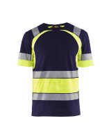 High vis T-shirt Marineblau/Gelb (Blåkläder)