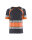 High Vis T-Shirt Mittelgrau/High Vis Orange (Blåkläder)