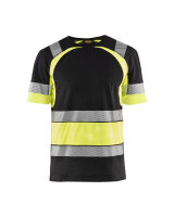 High Vis T-Shirt Schwarz/Gelb (Blåkläder)
