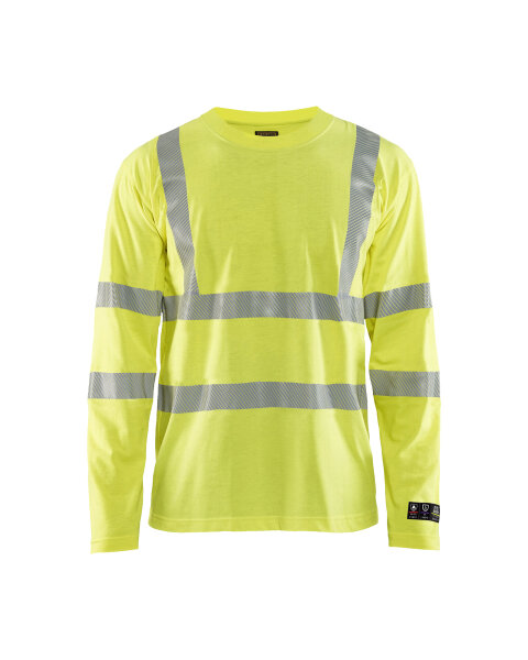 Multinorm Langarm Shirt High Vis Gelb (Blåkläder)
