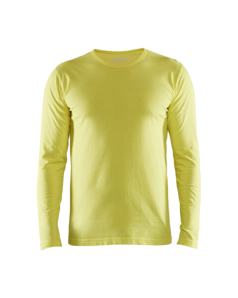 Langarm T-Shirt High Vis Gelb (Blåkläder)
