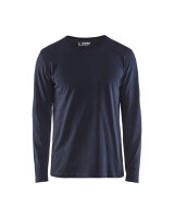 Langarm T-Shirt Dunkel Marineblau (Blåkläder)