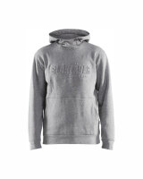 Kapuzensweater 3D Grau Melange (Blåkläder)