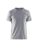 T-Shirt Slim fit Grau Melange (Blåkläder)
