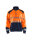 High Vis Sweatshirt Half-Zip High Vis Orange/Marineblau (Blåkläder)