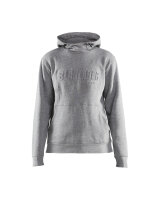 Damen Kapuzensweater 3D Grau Melange (Blåkläder)