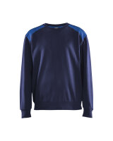 Sweatshirt Marineblau/Kornblau (Blåkläder)