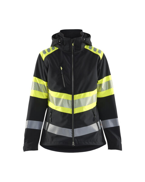 Hivis jacket class 1 Women´s Schwarz/Gelb (Blåkläder)