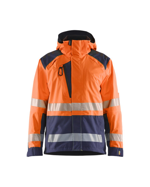 Hi-vis shell jacket Orange/Marineblau (Blåkläder)