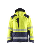 Hi-vis winter jacket Gelb/Marineblau (Blåkläder)