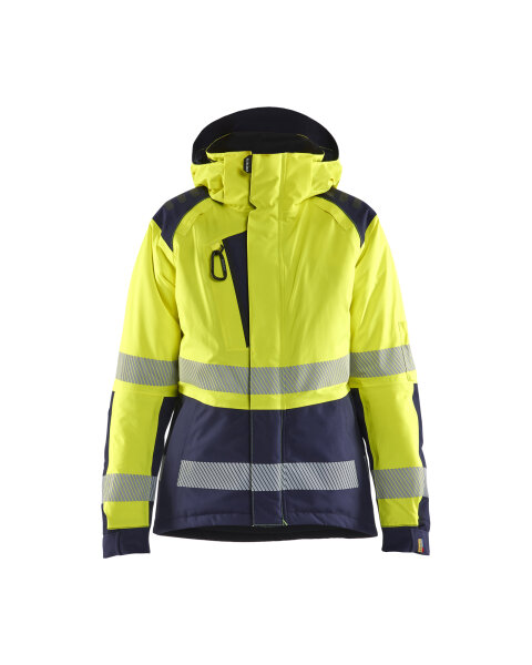 Hi-vis winter jacket Women´s Gelb/Marineblau (Blåkläder)