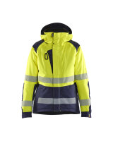 Hi-vis winter jacket Women´s Gelb/Marineblau...