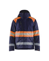 Hi-Vis winter jacket class1 Marinblau/Orange...