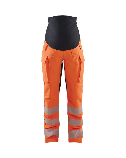 Hv trouser for pregnant Orange/Schwarz (Blåkläder)