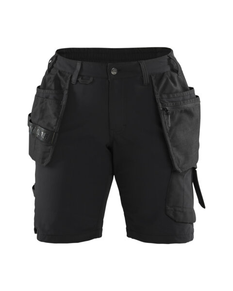 Crft Shorts Stretch HTP  Women Black/Dark grey (Blåkläder)