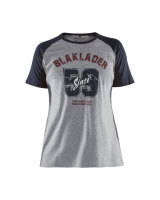 Damen T-Shirt limited Blaklader since 1959 Grau...