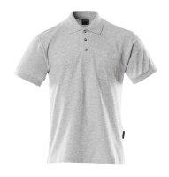 Polo-Shirt mit Brusttasche MASCOT® Borneo (Grau-meliert)