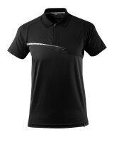Polo-Shirt mit Brusttasche MASCOT® (Schwarz)