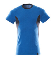 T-Shirt MASCOT® (Azurblau/Schwarzblau)