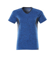 T-Shirt MASCOT® (Azurblau meliert/Schwarzblau)