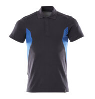 Polo-Shirt MASCOT® (Schwarzblau/Azurblau)
