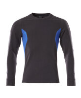 Sweatshirt MASCOT® (Schwarzblau/Azurblau)