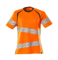 T-Shirt MASCOT® (Hi-vis Orange/Moosgrün)