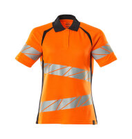 Polo-Shirt MASCOT® (Hi-vis Orange/Schwarzblau)