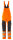 Latzhose mit Knietaschen MASCOT® (Hi-vis Orange/Schwarzblau)
