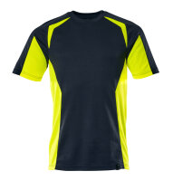 T-Shirt MASCOT® (Schwarzblau/Hi-vis Gelb)
