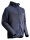 Fleece Kapuzensweatshirt mit Reißverschluss  (Schwarzblau)